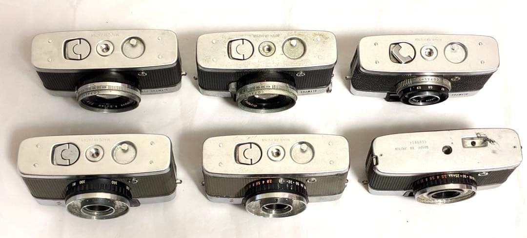 オリンパス フィルムカメラ 6台セット　PEN D／EE／EES／EE-3／S等