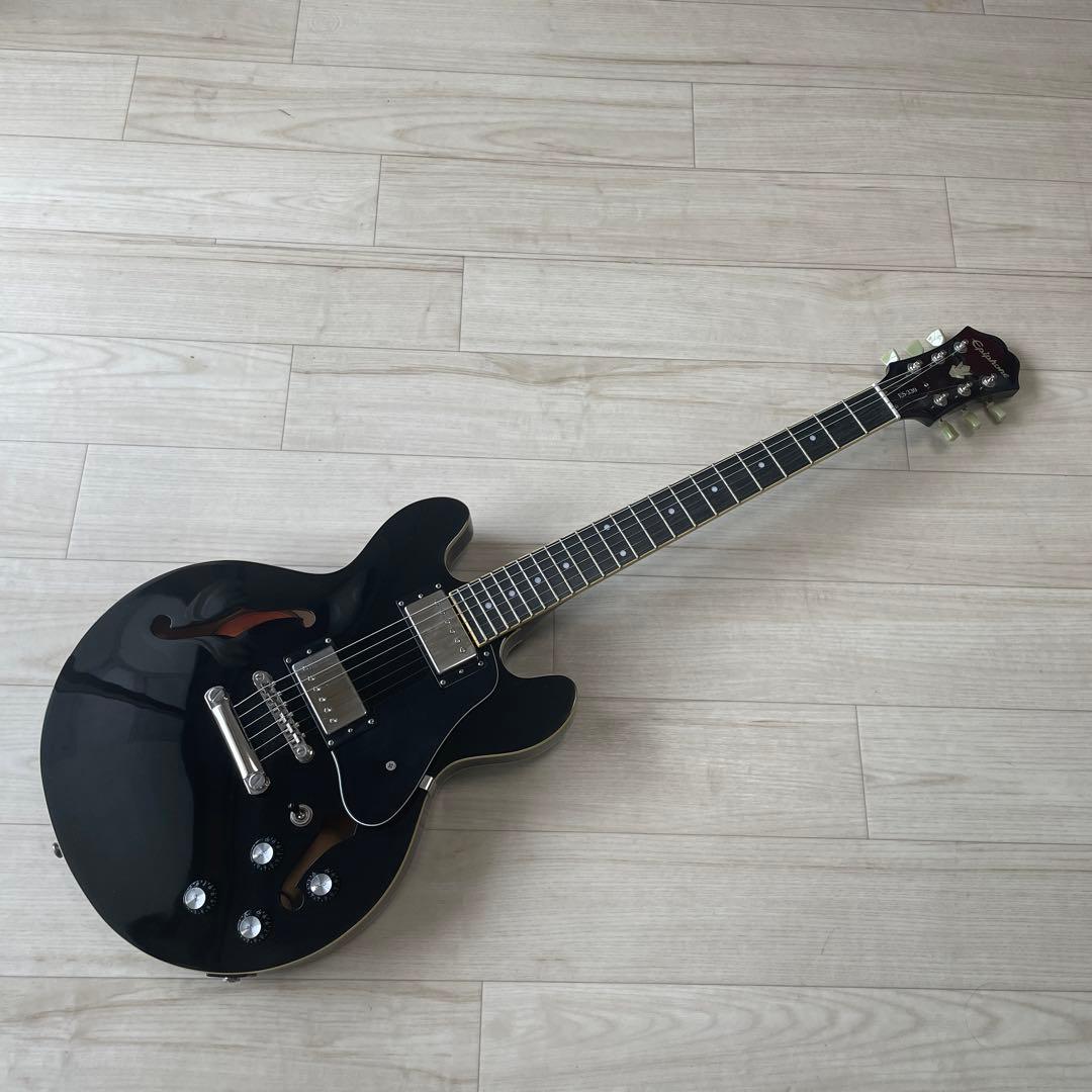 Epiphone ES-339 ブラック セミアコースティックギター