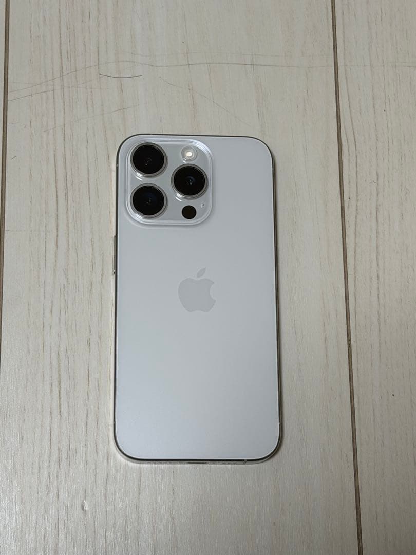 iPhone15pro ホワイト 128GB