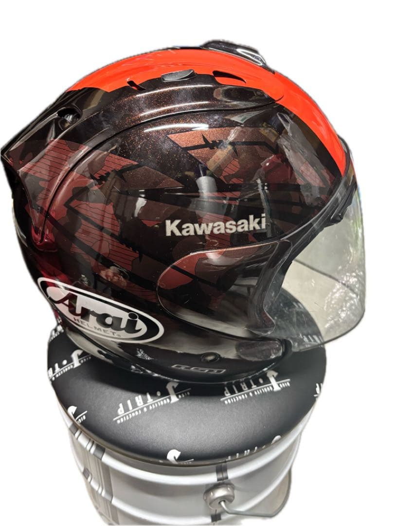 アライSZ Ram 4 KAWASAKI ジェットヘルメット
