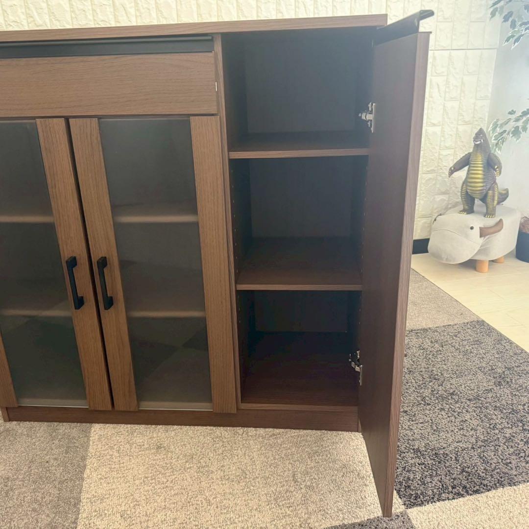 奈緒 ✨ニトリ　キャビネット　フォルムN ブラウン　美品