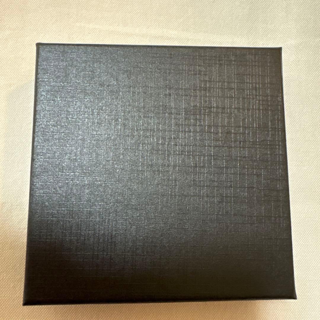 皇居財布　ケース　小銭入れ　シルバー　銀　レザー　新品未使用　箱付き