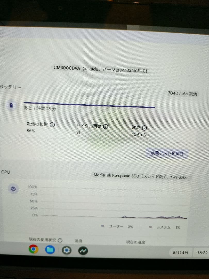 ASUS Chromebook　CM3000DV