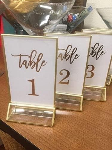 ゴールドサインホルダー 12パック 5x7 12Pack 237K863