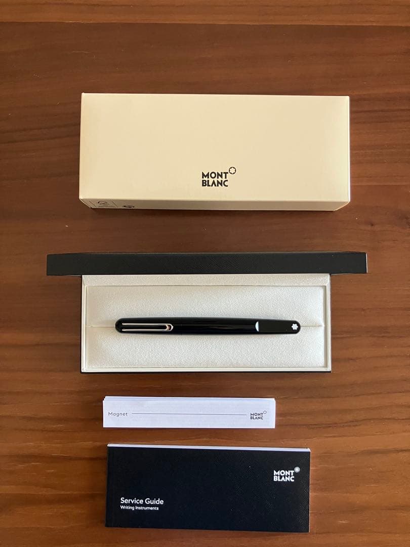 マークニューソン MONT BLANC M ボールペン 黒