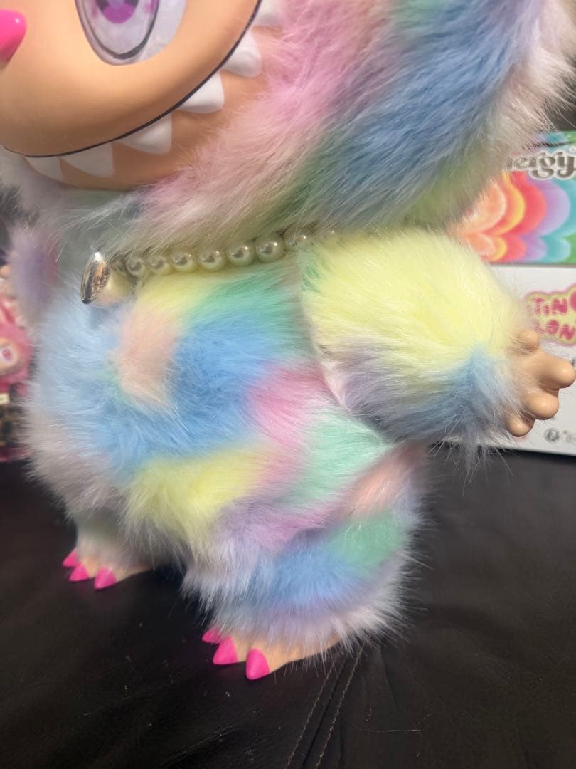 なっつんつん　スペシャルオーダー超特大60cmマカロンジモモ 夢色ふわもこ