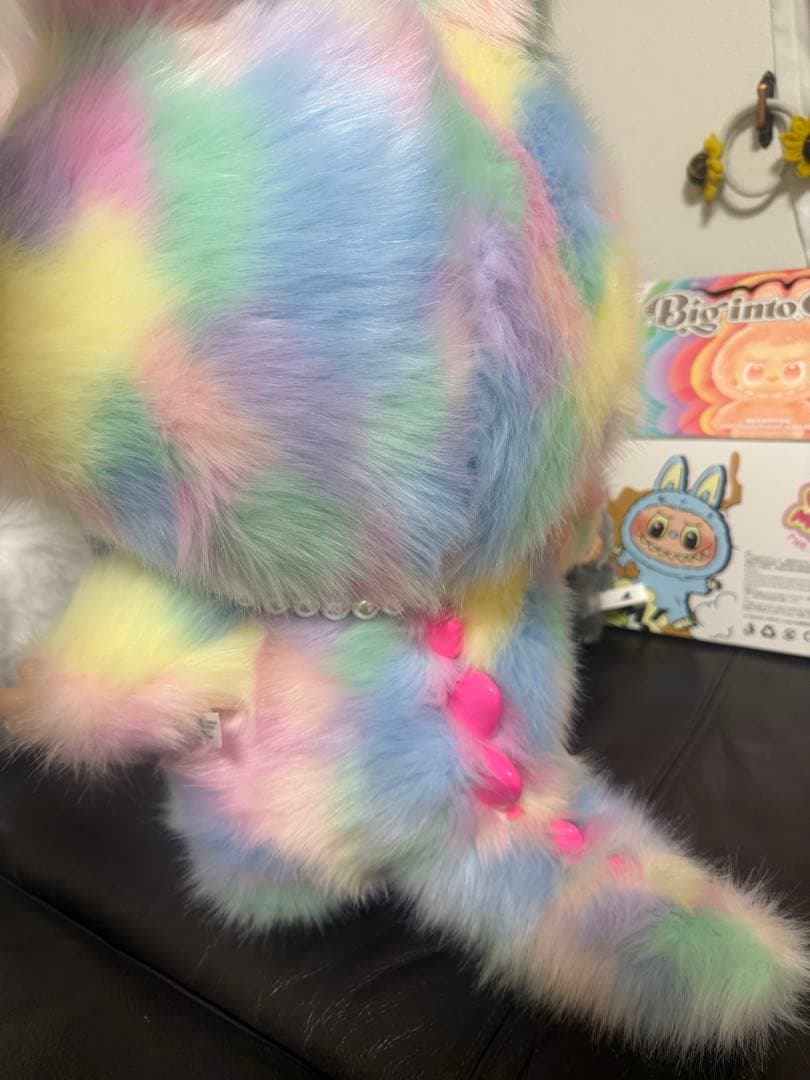 なっつんつん　スペシャルオーダー超特大60cmマカロンジモモ 夢色ふわもこ