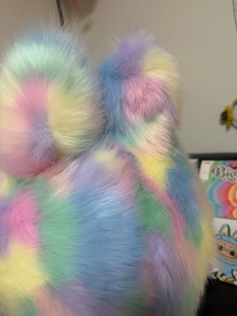 なっつんつん　スペシャルオーダー超特大60cmマカロンジモモ 夢色ふわもこ