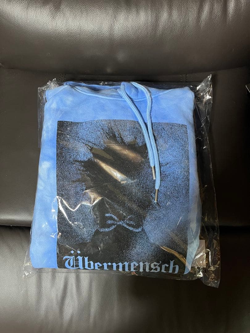 ジードラゴン　Übermensch HOODIE TIE-BLUE ver