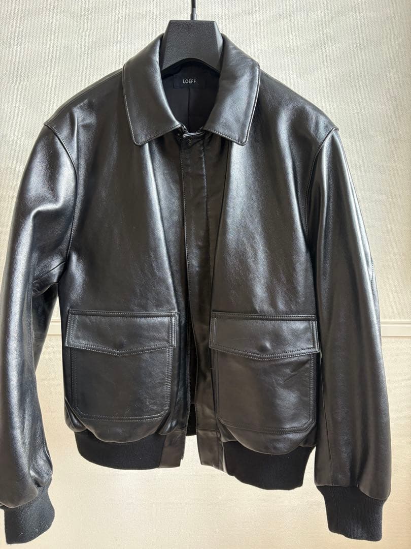 loeff レザージャケット