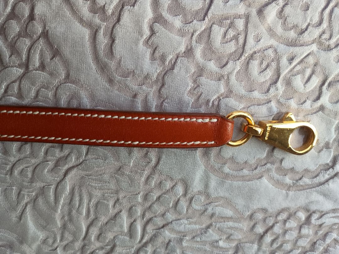 エルメス ケリーバッグ バーガンディ色の付属品 ショルダーストラップ