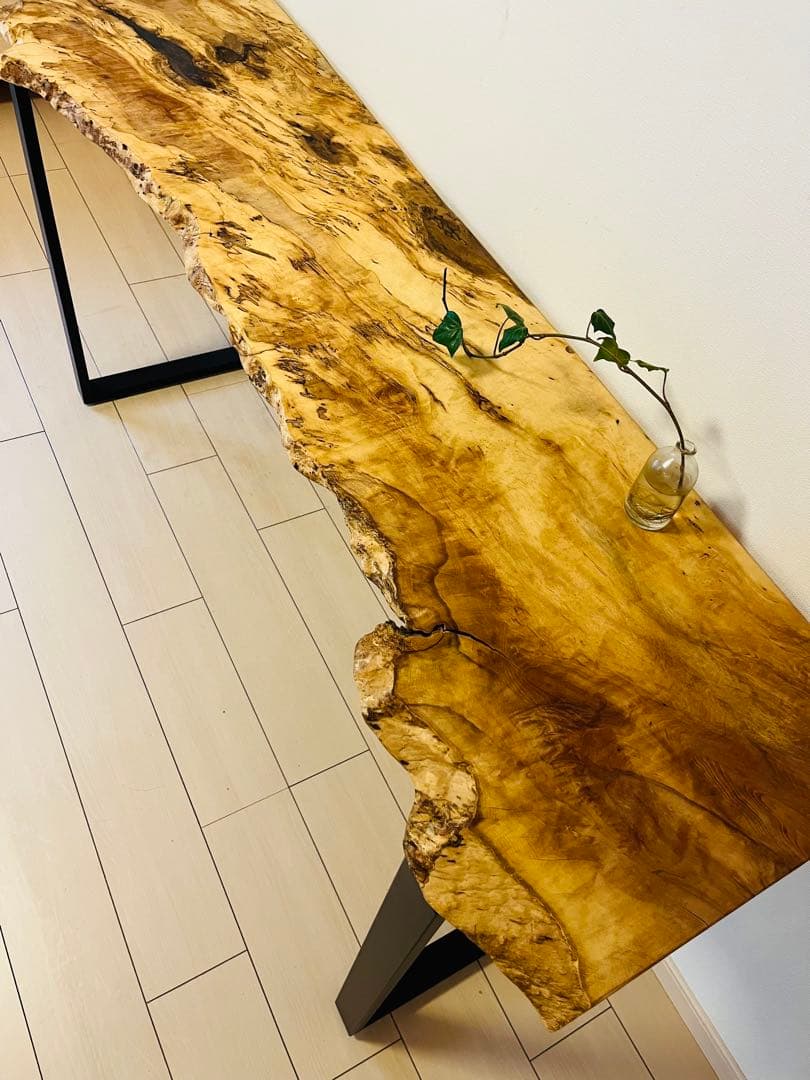 カウンターテーブル　一枚板テーブル　レジンテーブル　サイドテーブル　デスク