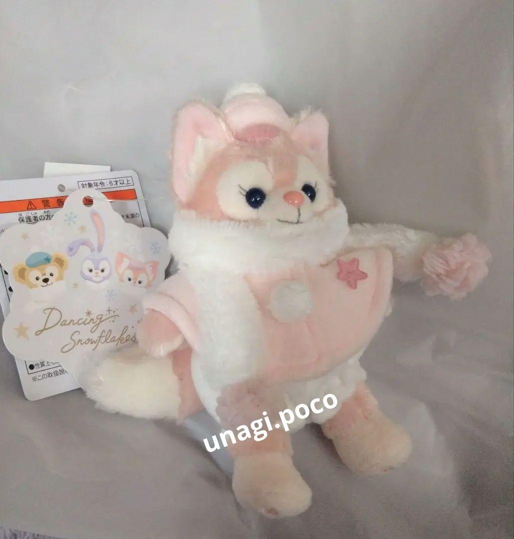 美品　お顔厳選　ダンシングスノーフレークス　リ一ナベル　ぬいぐるみバッジ