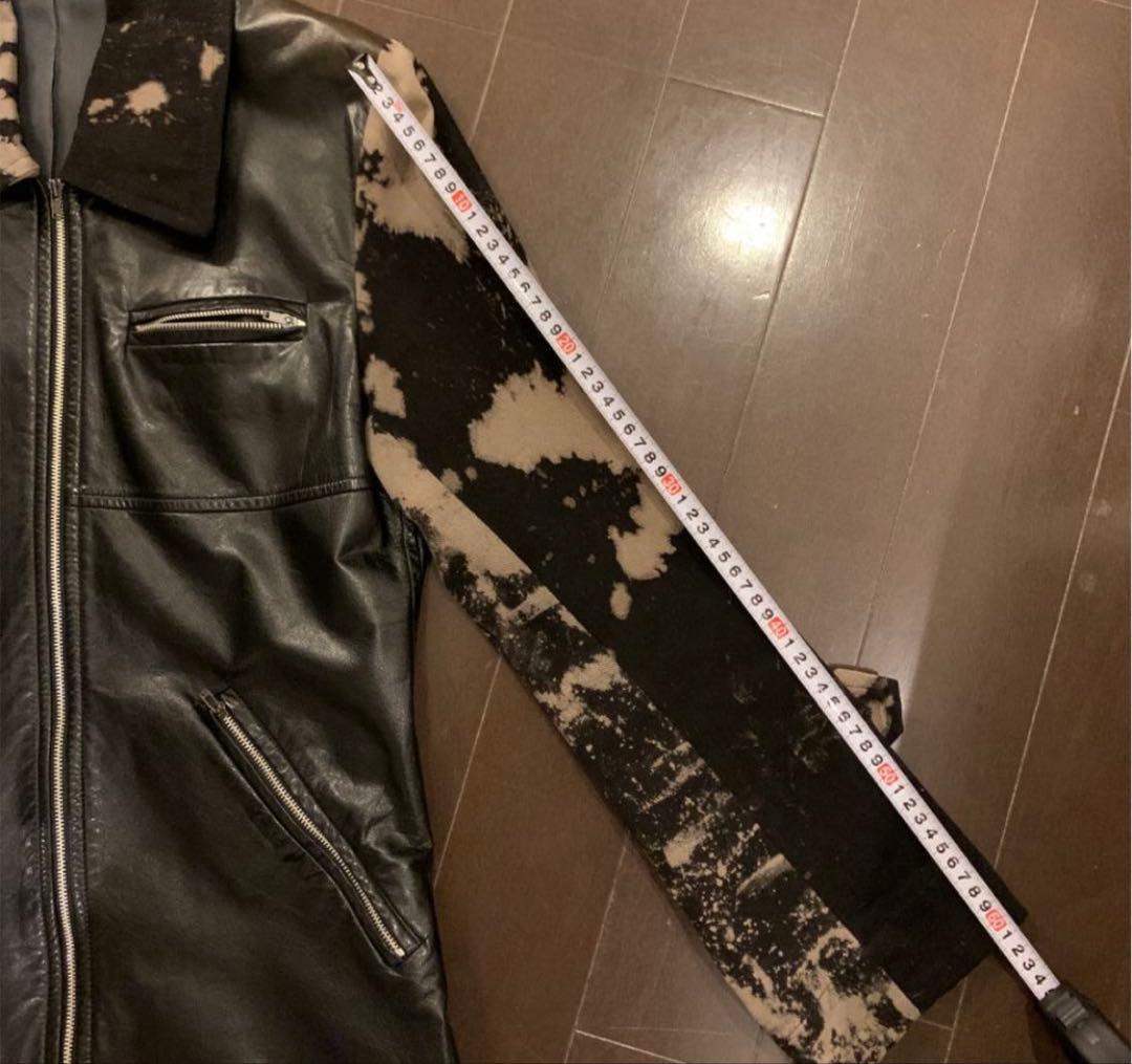 アンダーカバー　UNDER COVER ブリーチ　レザージャケット