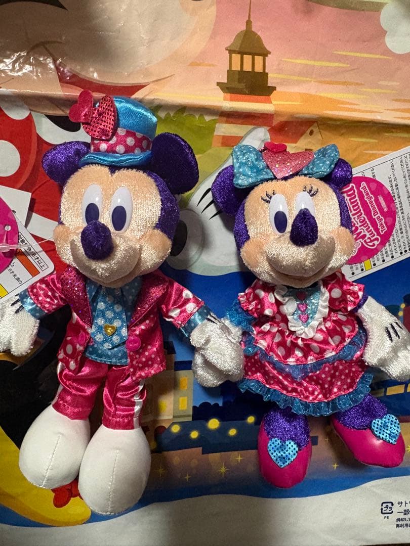 ミニーのファンダーランド　ぬいぐるみバッジ