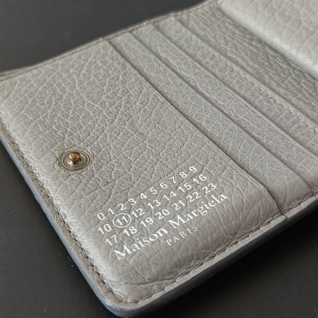 メゾンマルジェラ　二つ折り財布　グレー　MaisonMargiela 正規品