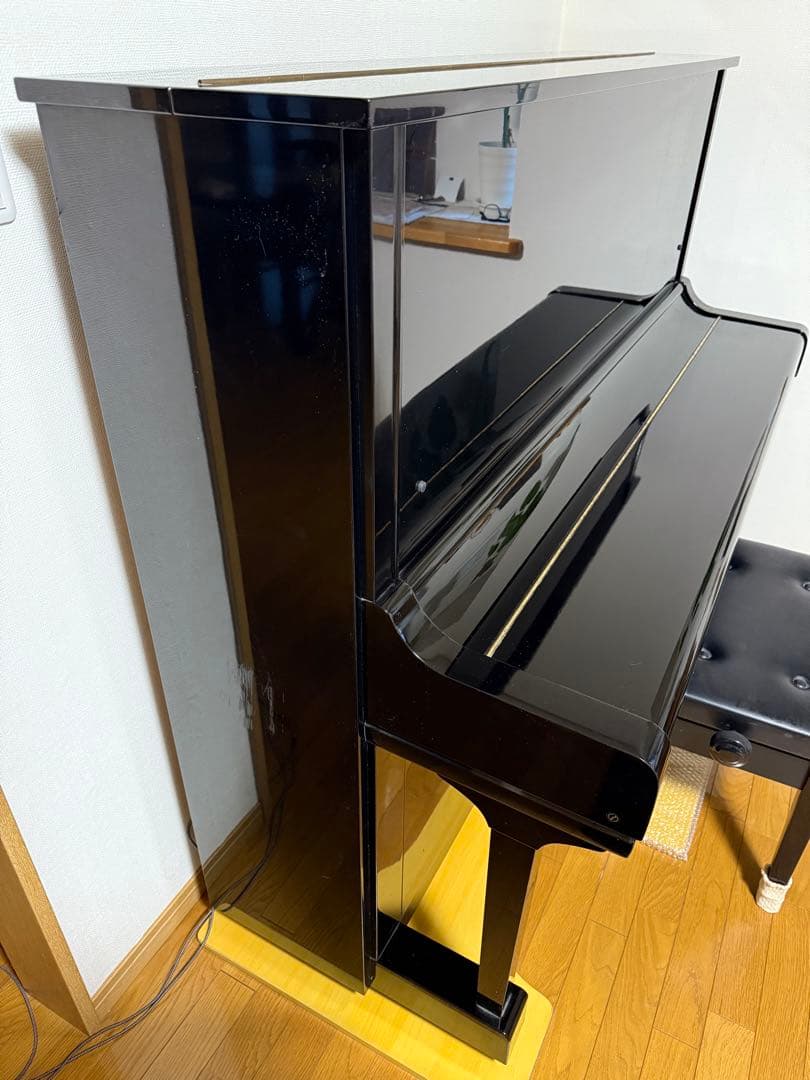 Yamaha U3Hアップライトピアノ黒色