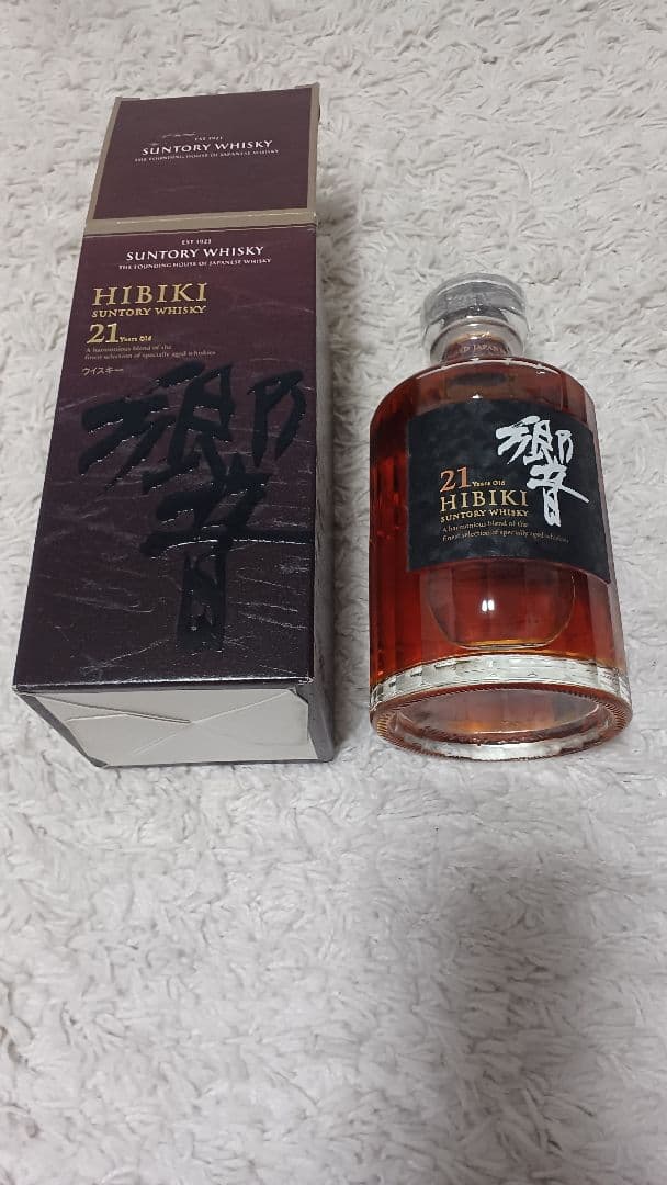 Hibiki 21年 ウイスキー 箱付き