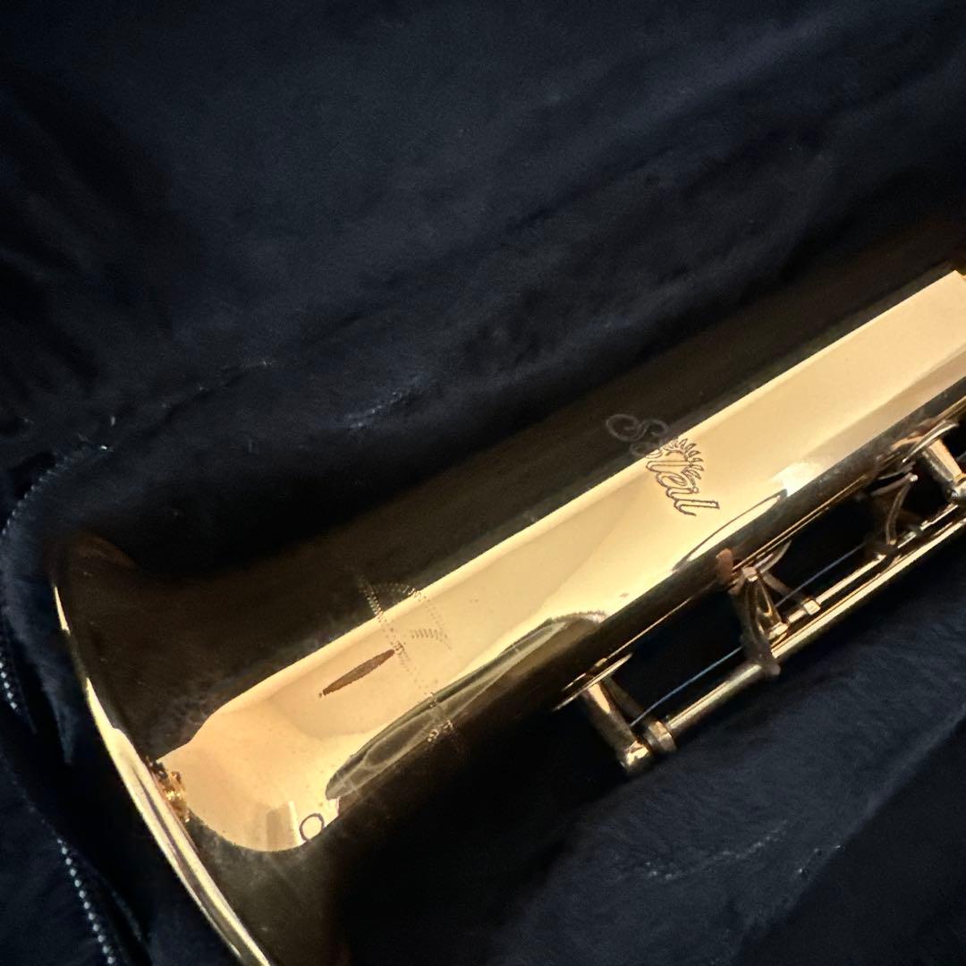 Soleil ソプラノサックス 管楽器 ケース付属 初心者用