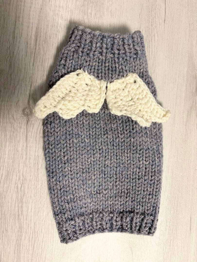 犬用ニットハンドメイド