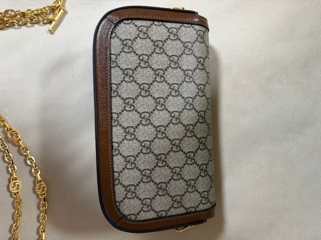 【GUCCI】 GGパターン ショルダーバッグ