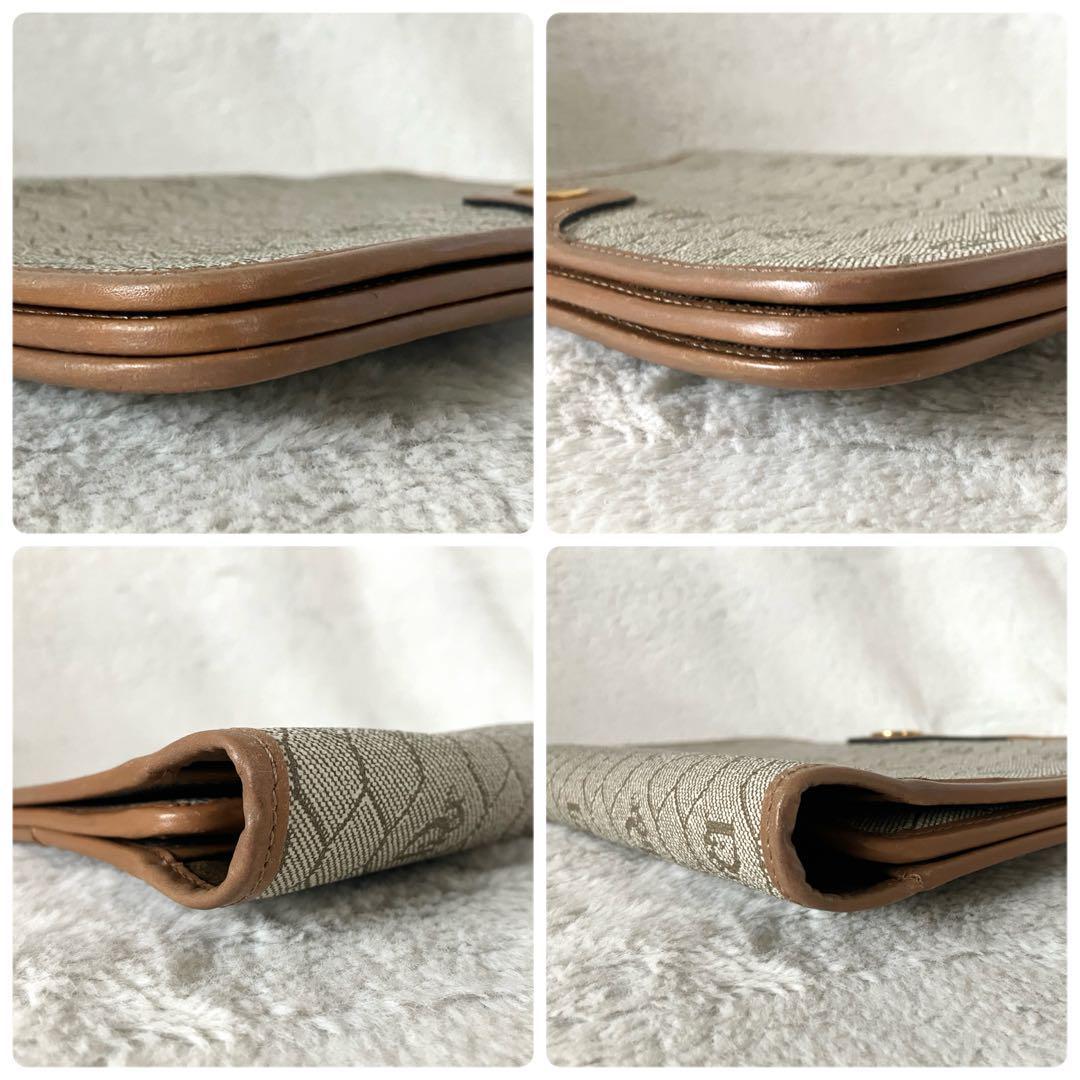 クリスチャンディオール レザー PVC ヴィンテージ 3way チェーンバッグ