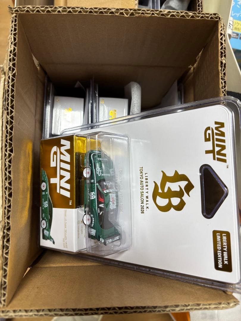 Mini gt 180sx LBWK Tokyo auto salon 12台