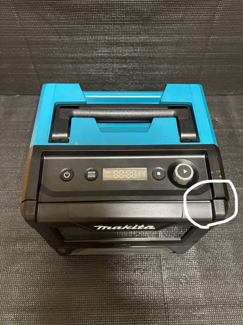 マキタ 充電器式電子レンジ 2023年製 MW001G 電源は入りません