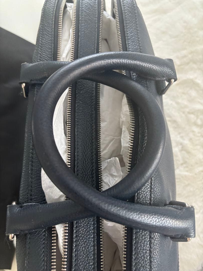 dunhillダンヒル ベルグレイヴ ダブル ドキュメントケース ビジネスバッグ