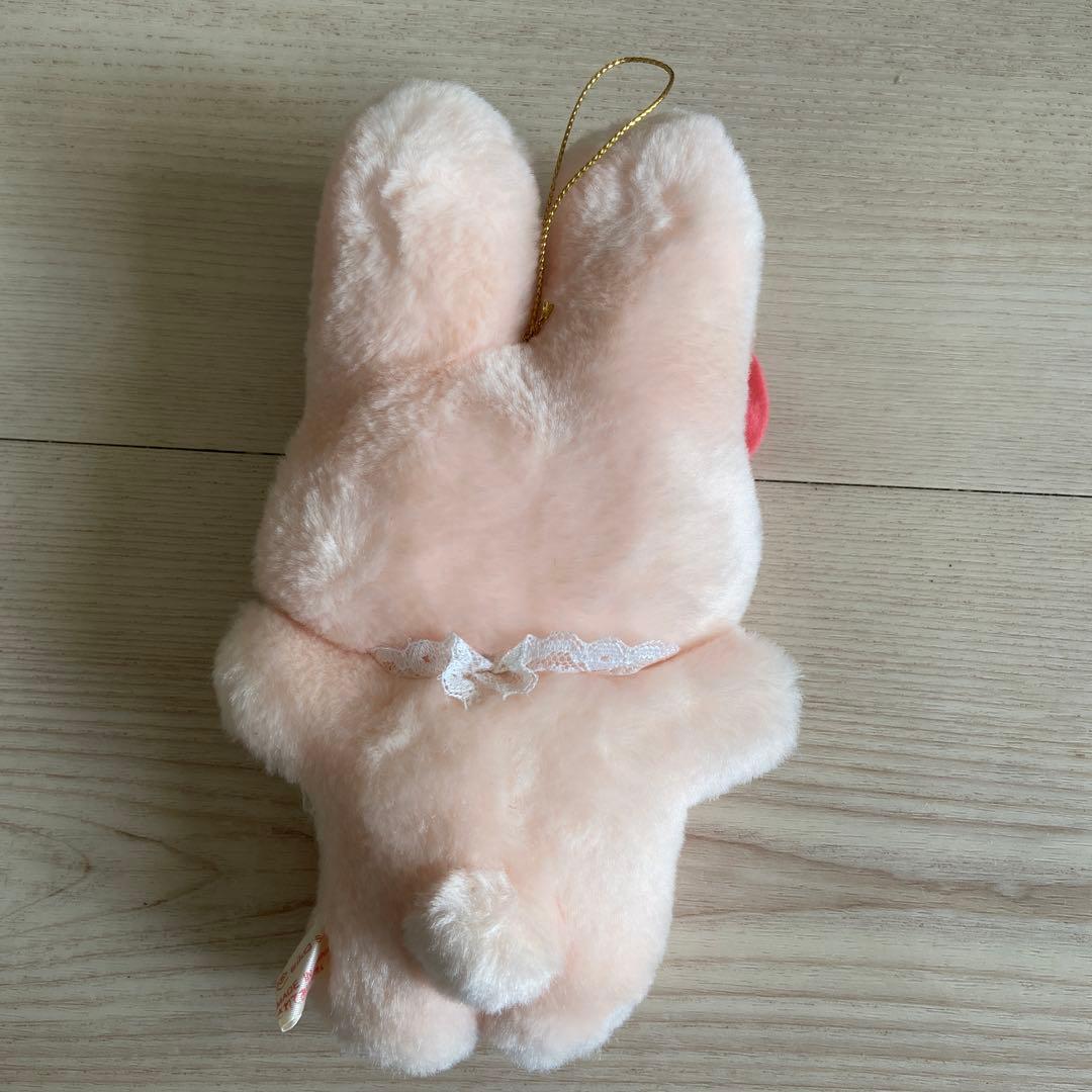 サンリオ　うさぎ　ぬいぐるみ 希少　激レア　昭和　レトロ　マスコット　昭和平成