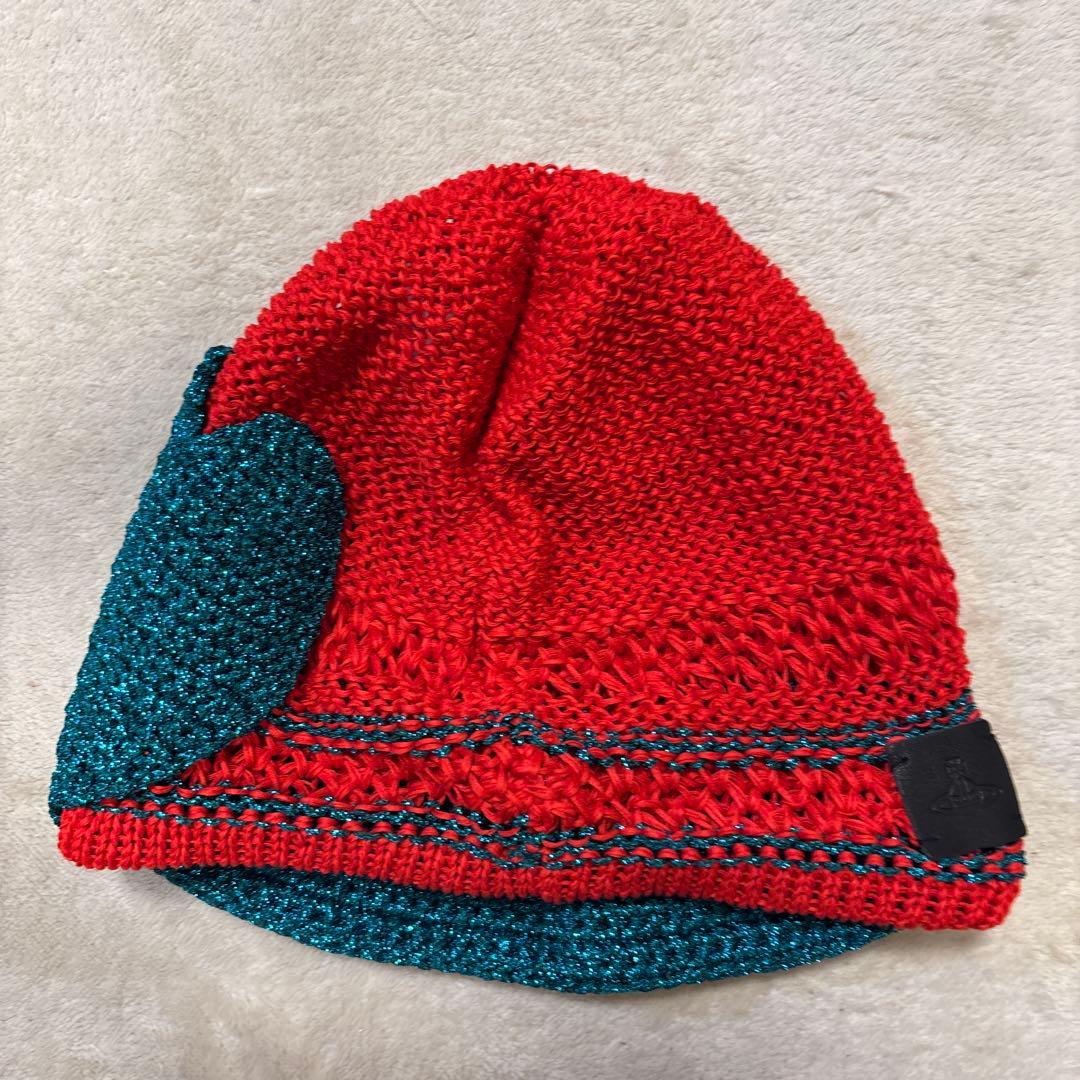 美品⭐️vivienne westwood ハート オーブ革パッチ y2k ラメ