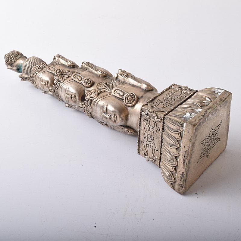 仏教美術　古銅青銅　十一面観音菩薩像　仏像　置物　C　7798