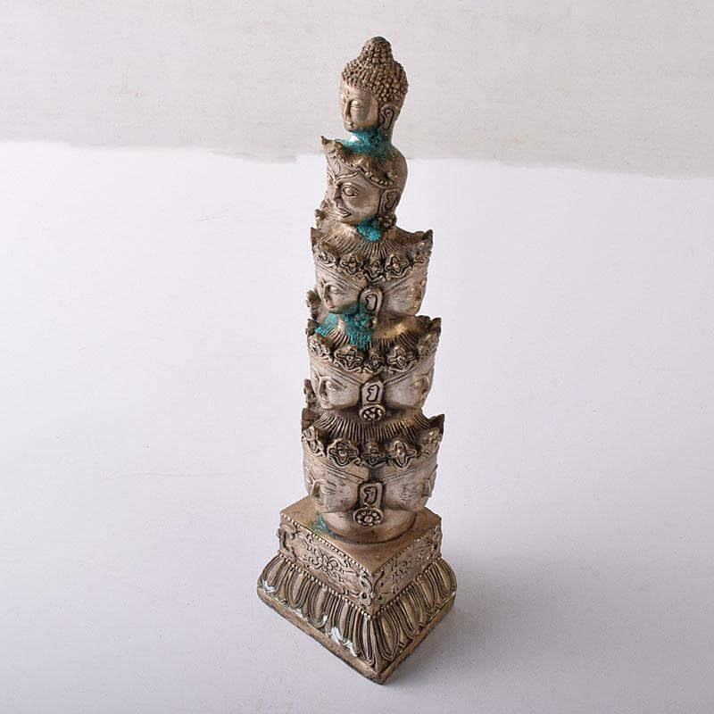 仏教美術　古銅青銅　十一面観音菩薩像　仏像　置物　C　7798