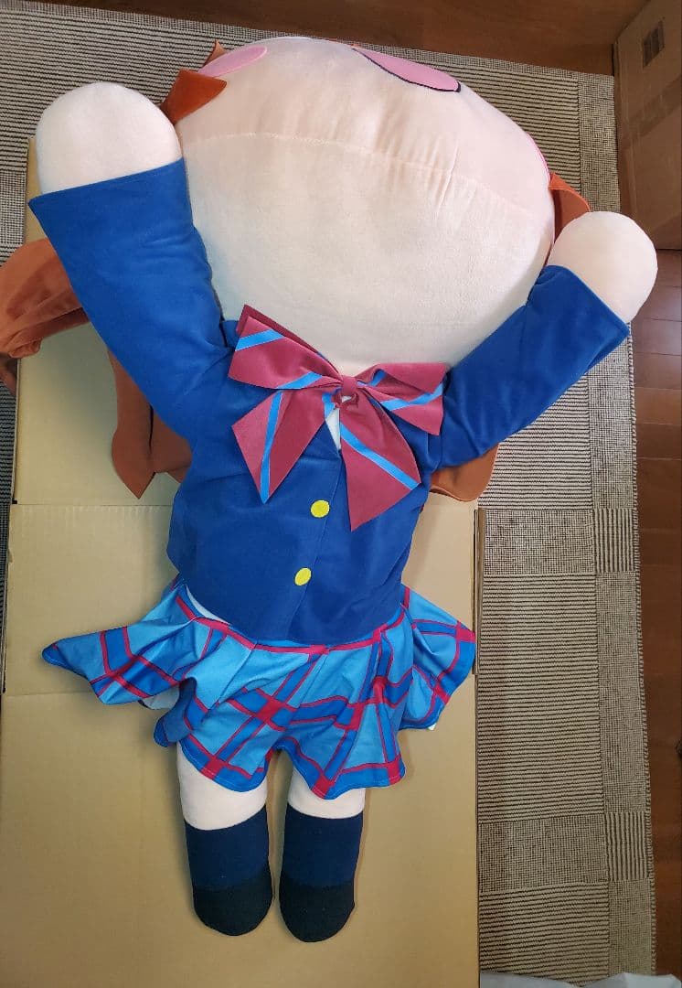テラジャンボ　μ’s　高坂 穂乃果　ラブライブ！寝そべりぬいぐるみ