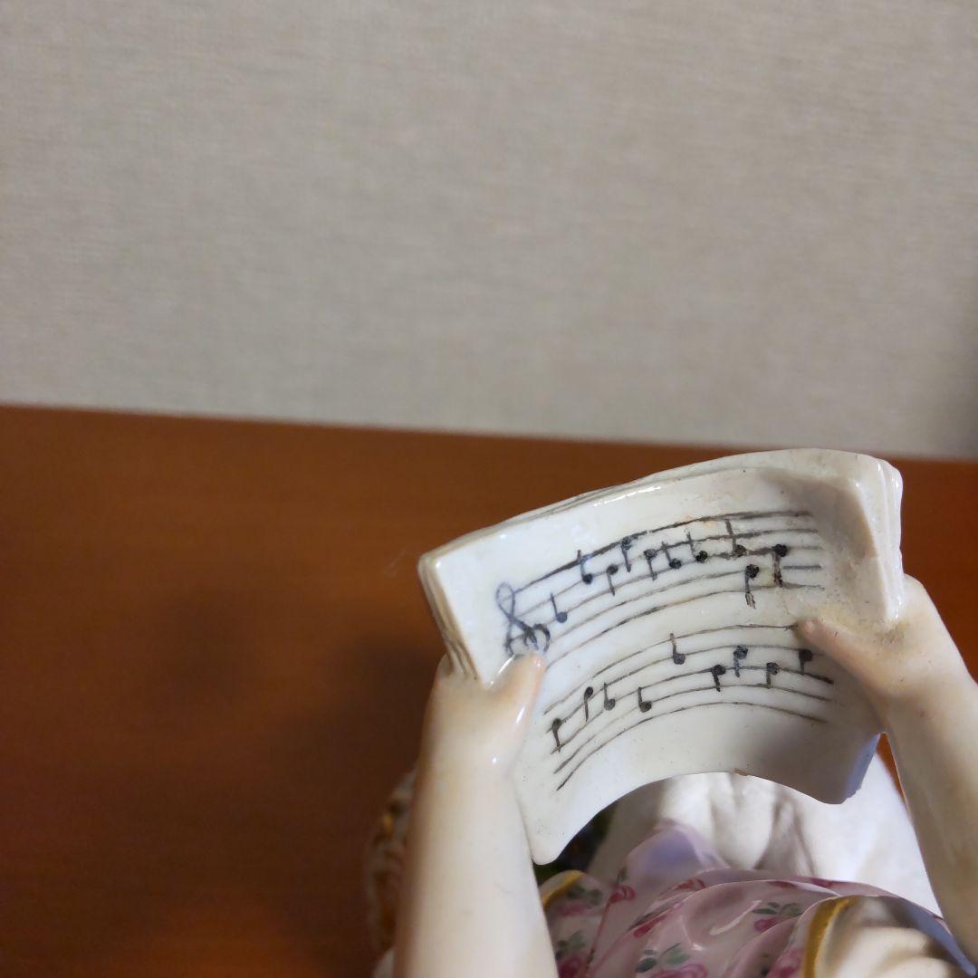 アンティークマイセン　お人形