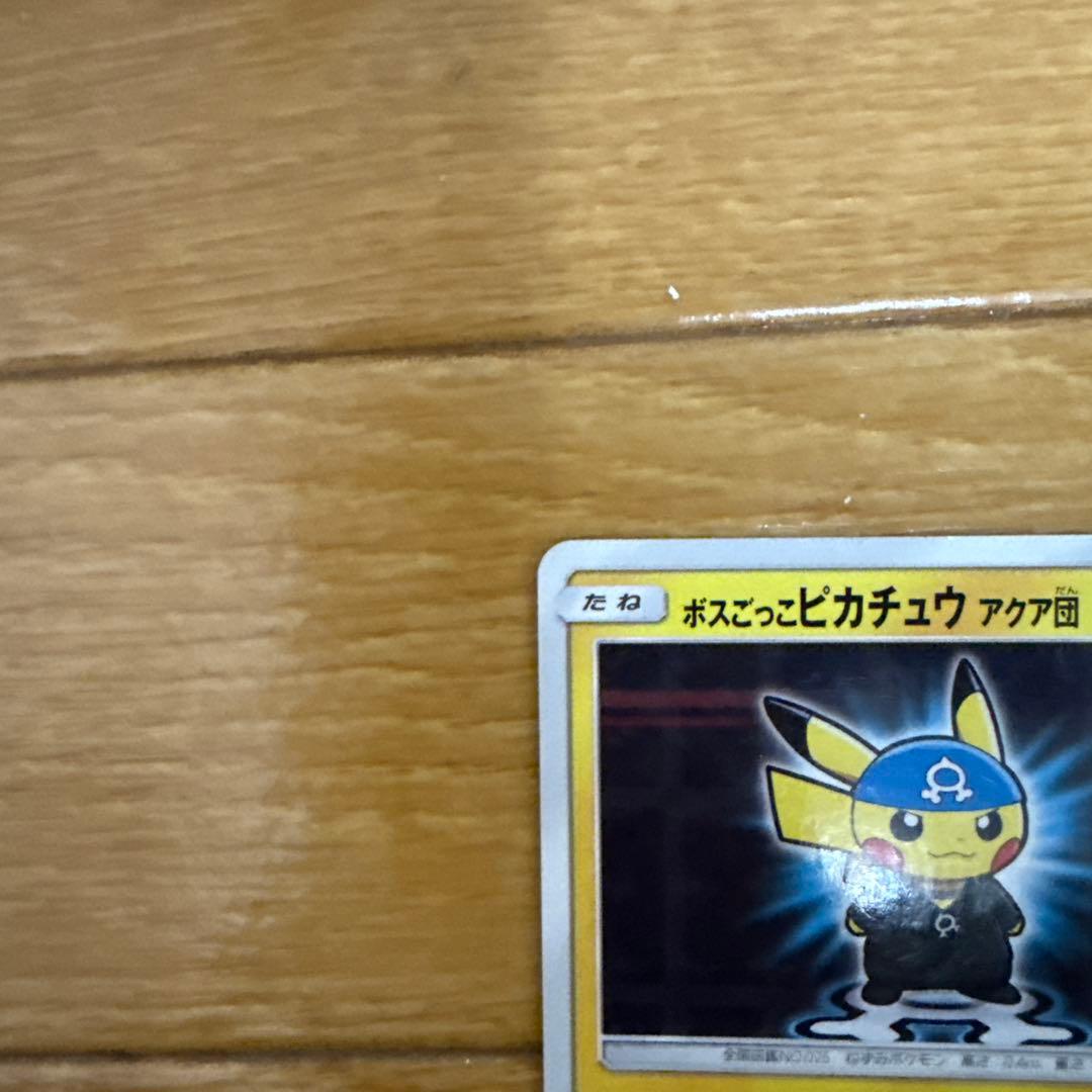 ボスごっこピカチュウ アクア団： レインボーロケット団の野望キャンペーン PR