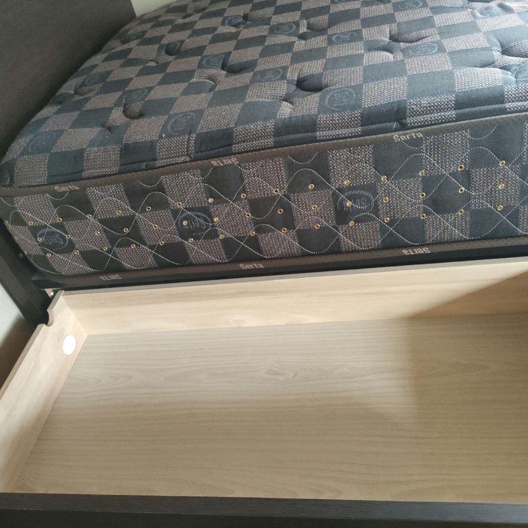 【超美品】日本製ベッド&Sertaマットレス