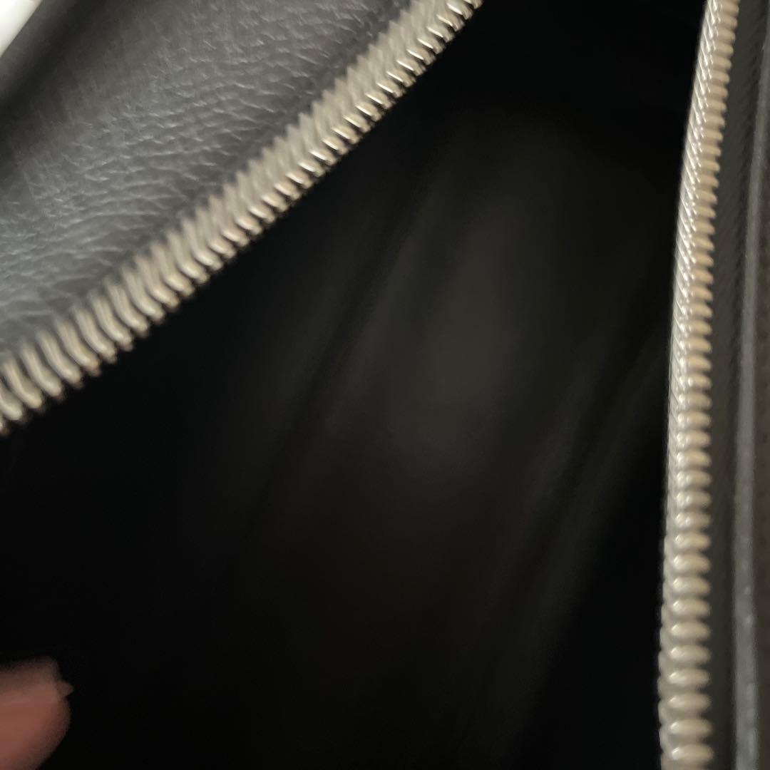 ロエベ　アマソナ28 ハンドバッグ レザー　ブラック　シルバー金具