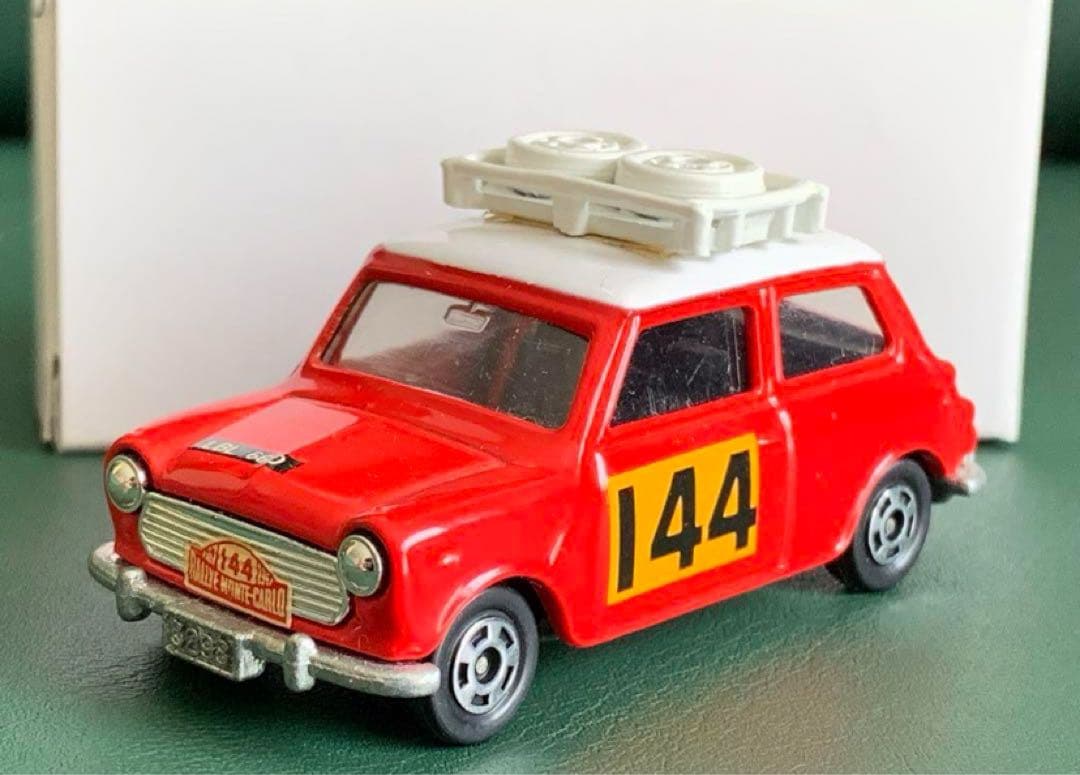 トミカ ミニクーパー トラフィック特注 モンテカルロラリー 144