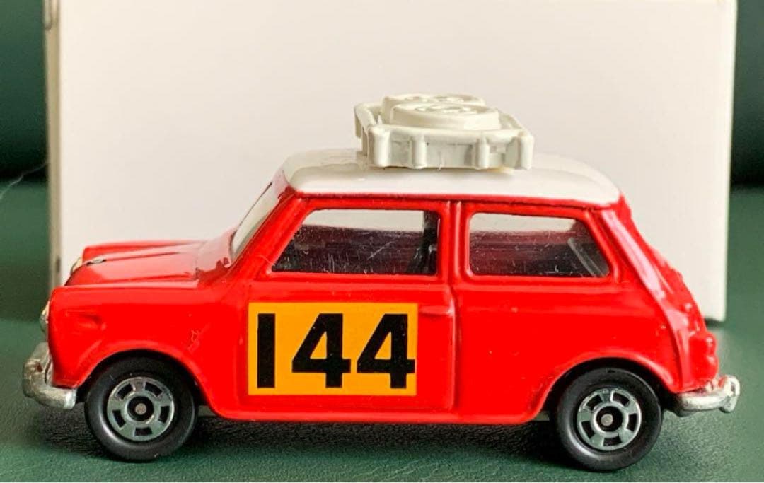 トミカ ミニクーパー トラフィック特注 モンテカルロラリー 144