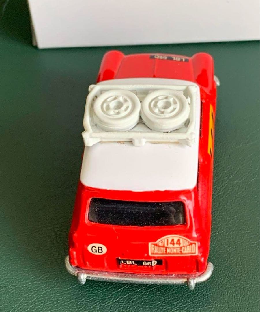 トミカ ミニクーパー トラフィック特注 モンテカルロラリー 144