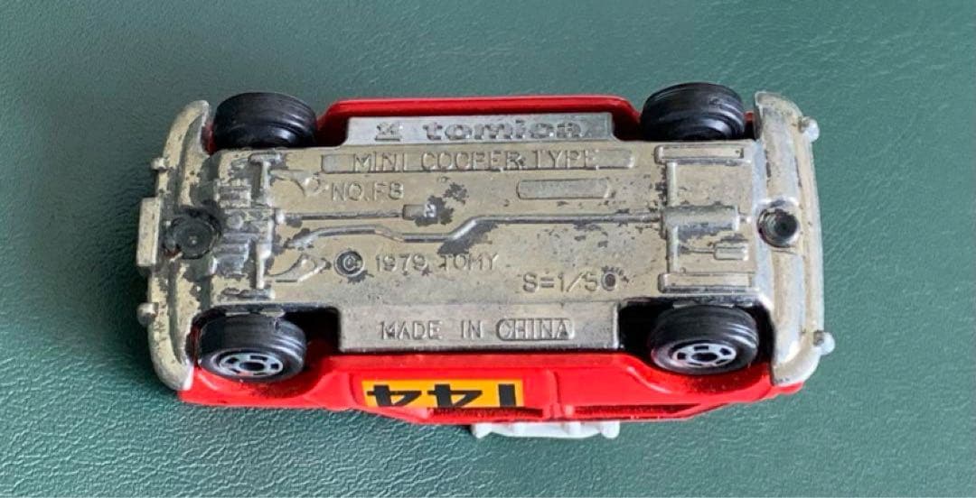 トミカ ミニクーパー トラフィック特注 モンテカルロラリー 144