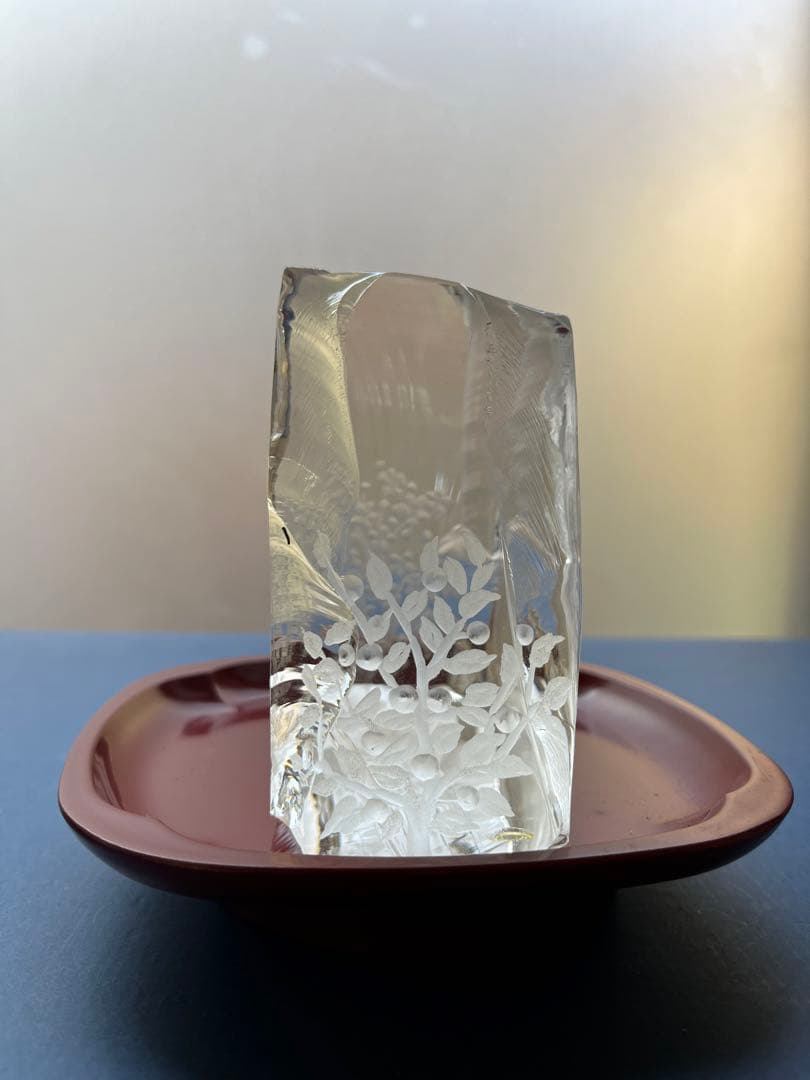 ガラスのお雛様