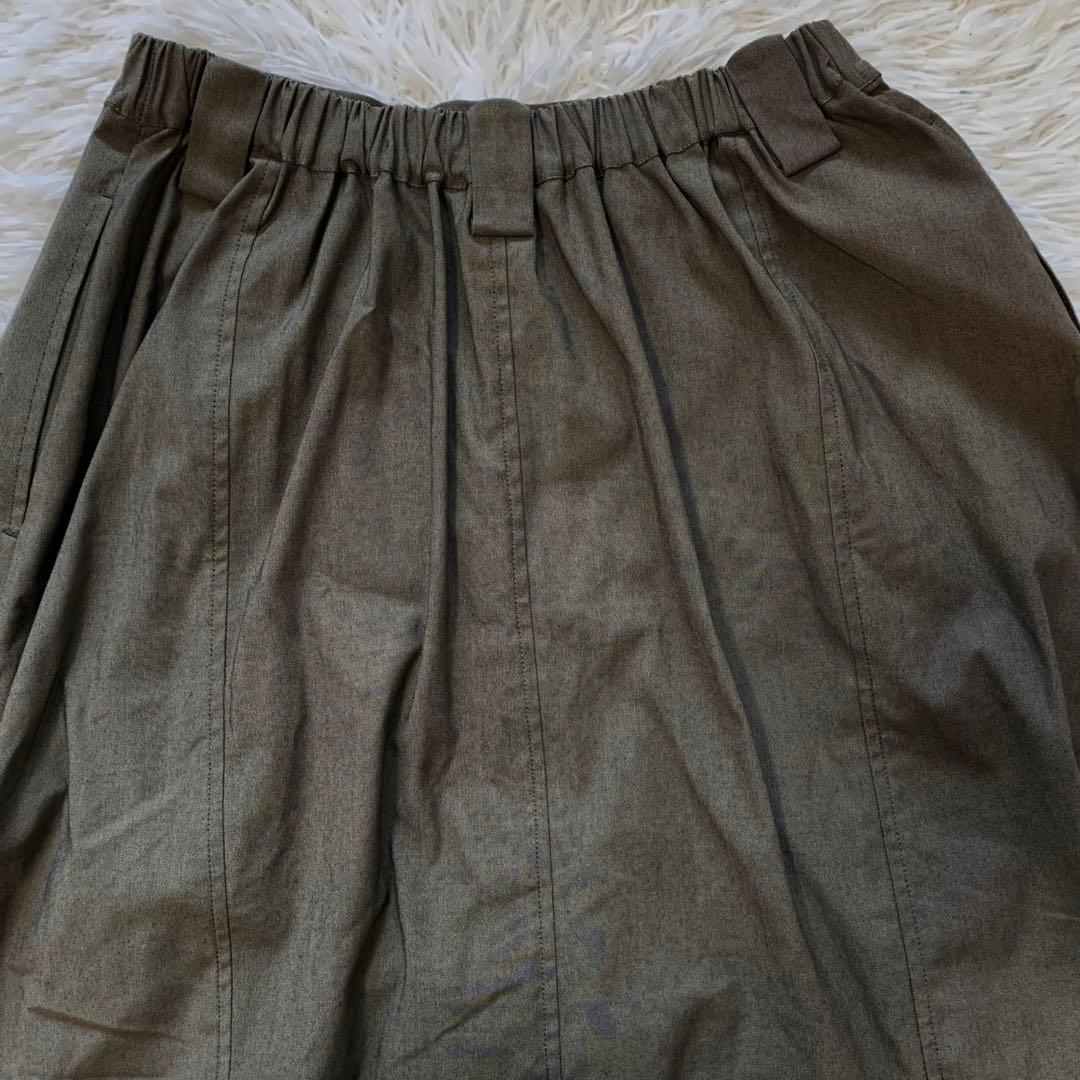 新品 MOYURU 萠 モユル サルエルパンツ ブラウン Mサイズ Lサイズ