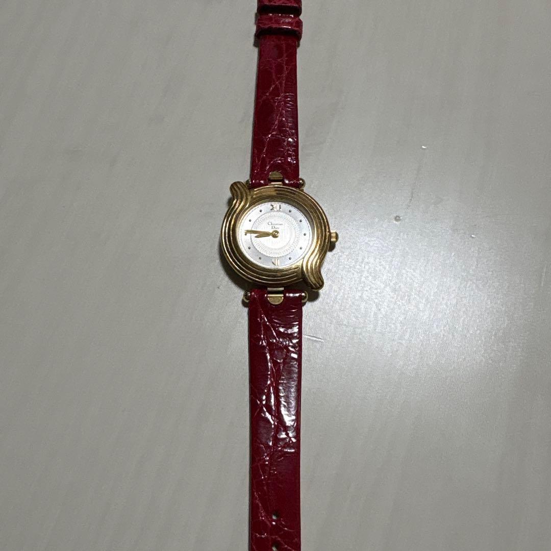 株*ン様 Christian Dior アナログ時計 不動