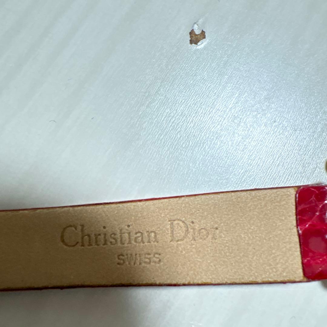 株*ン様 Christian Dior アナログ時計 不動