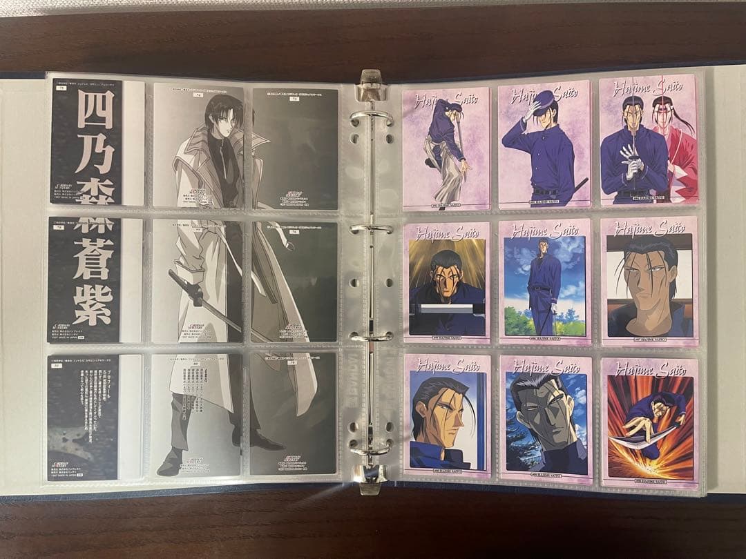 【初版】186種コンプリート＋3 るろうに剣心　カードダスマスターズ