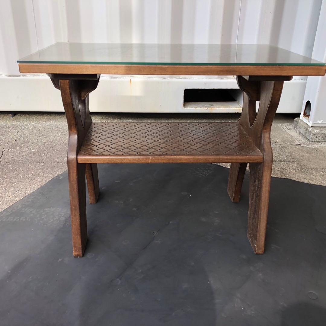 木製花彫刻ダイニングテーブルセット