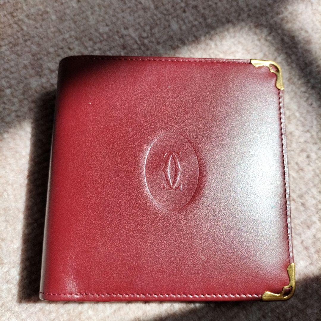くまさん様　カルティエ　2つ折り財布　未使用ですが長期保管品です