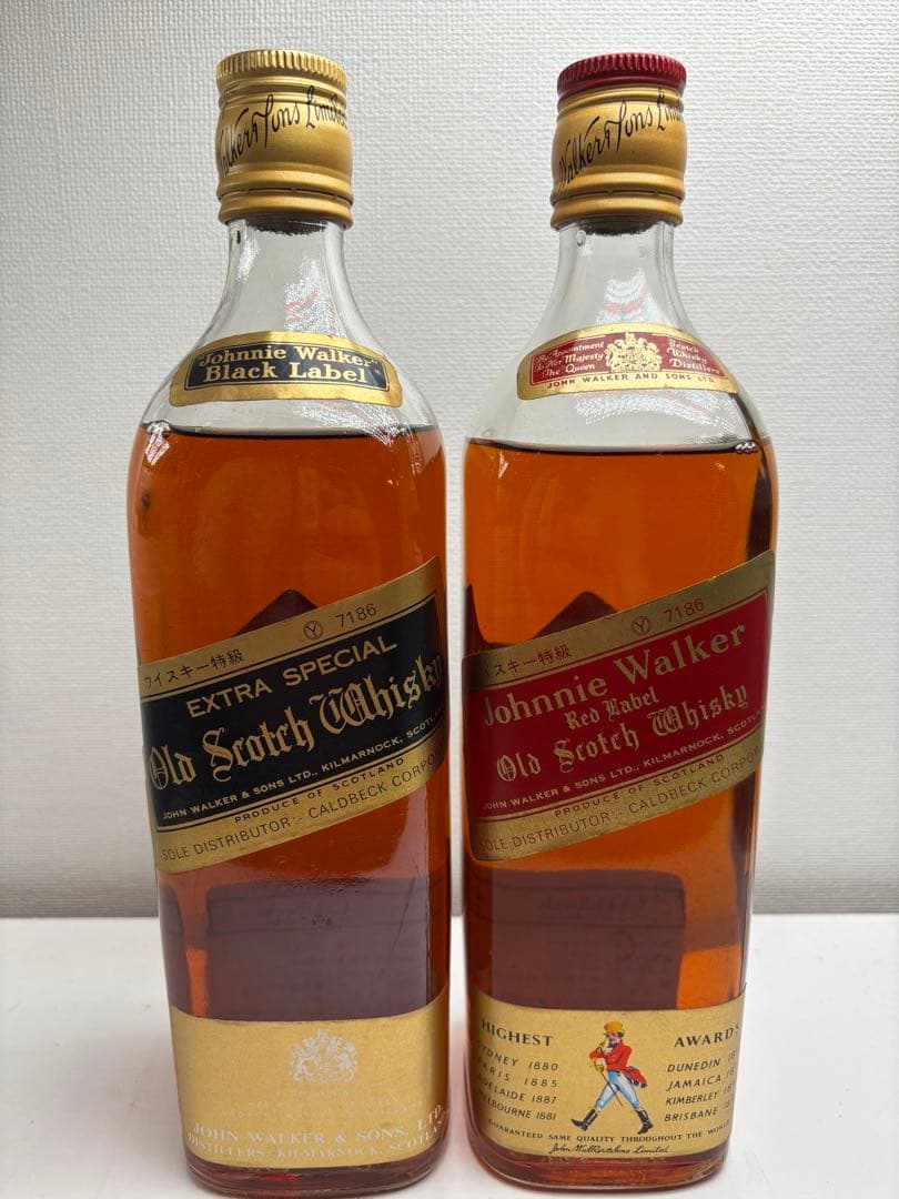 JohnnieWalker Black Label&Red Label白紋章
